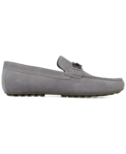 Men's Jason Suede Bit Drivers - Warm Gray - Alfani (1)