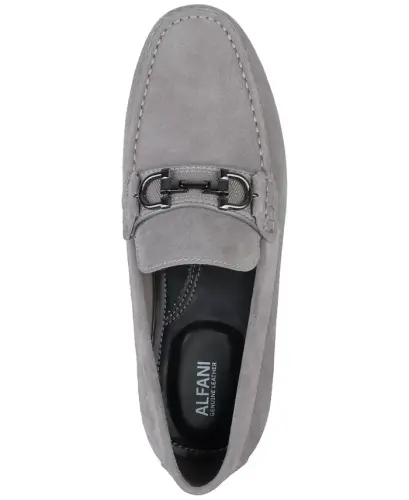 Men's Jason Suede Bit Drivers - Warm Gray - 4