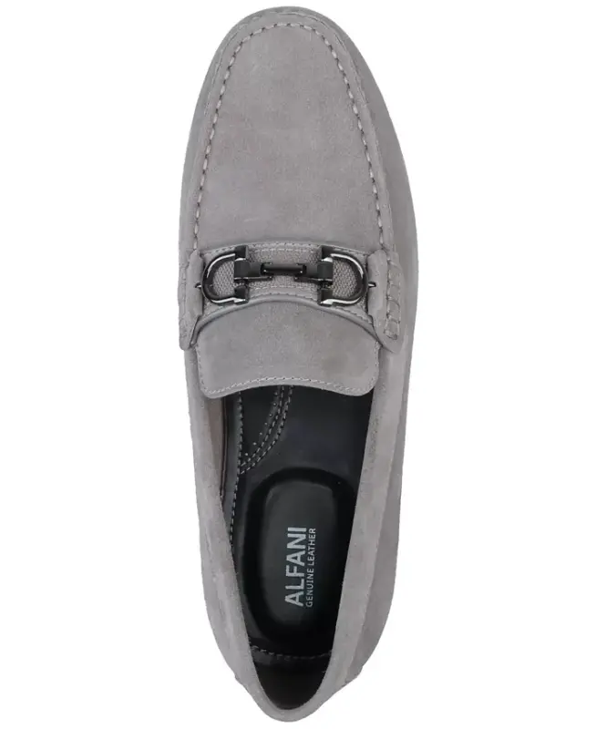 Men's Jason Suede Bit Drivers - Warm Gray - 4