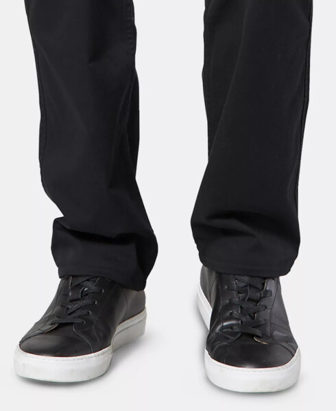 Men's Jean Cut Straight-Fit All Seasons Tech Khaki Pants Black - 16