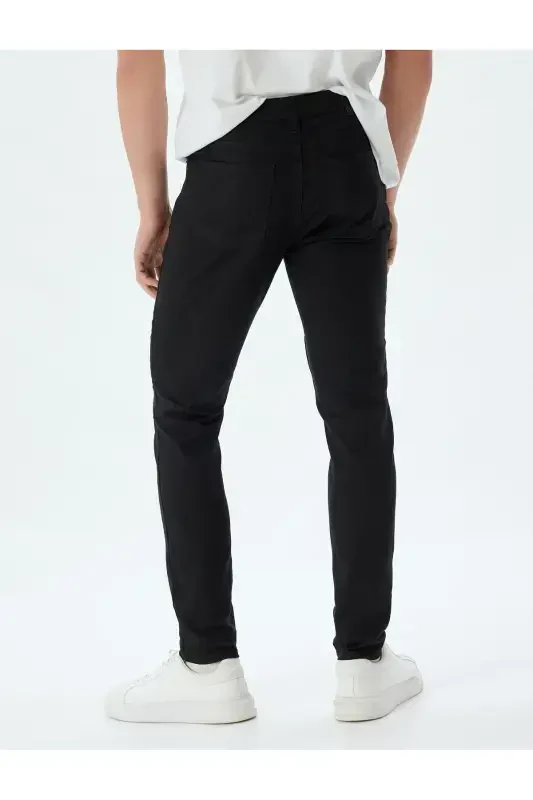 Men's Jean Pants 5wam40086ıd Black-BLACK22 - 4