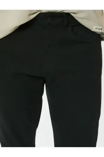 Men's Jean Pants Black 5wam40028nd - 5