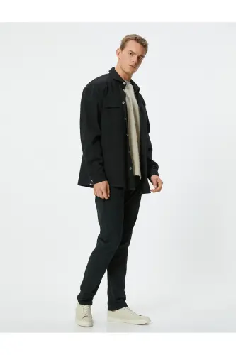 Men's Jean Pants Black 5wam40028nd - 1