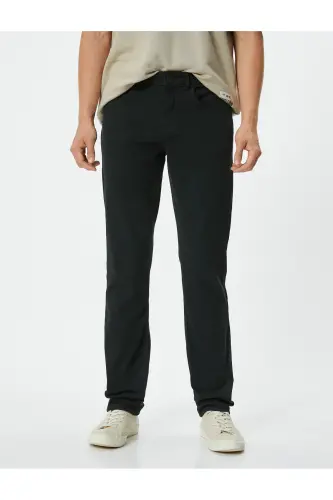 Men's Jean Pants Black 5wam40028nd - 3