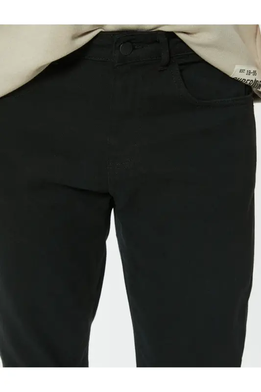 Men's Jean Pants Black 5wam40028nd - 5