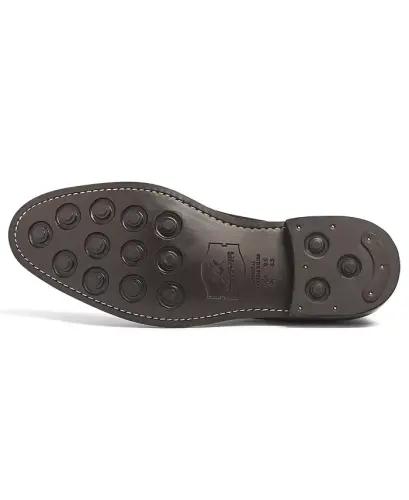 Men's Jefferson Chelsea Leather Pull Up Boots - Brown Suede - 3