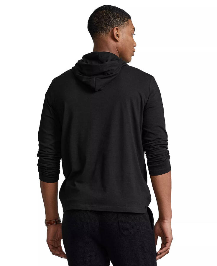 Men's Jersey Hooded T-Shirt Black - 2