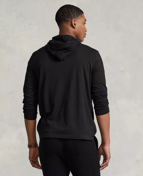 Men's Jersey Hooded T-Shirt Black - 4