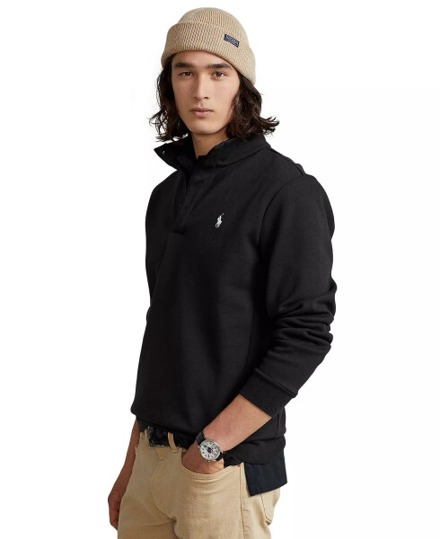 Men's Jersey Hooded T-Shirt Black Heather - 1