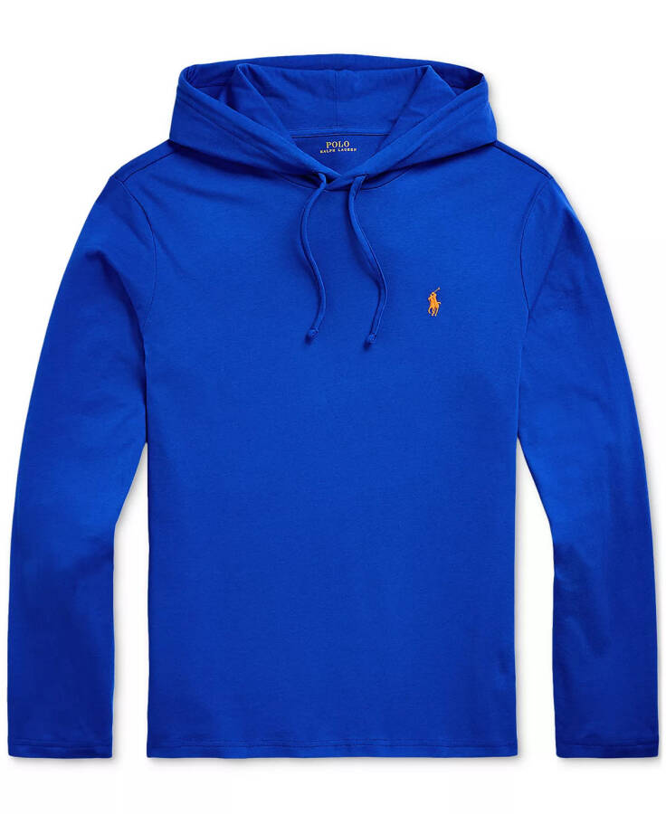 Men's Jersey Hooded T-Shirt Blue - 5