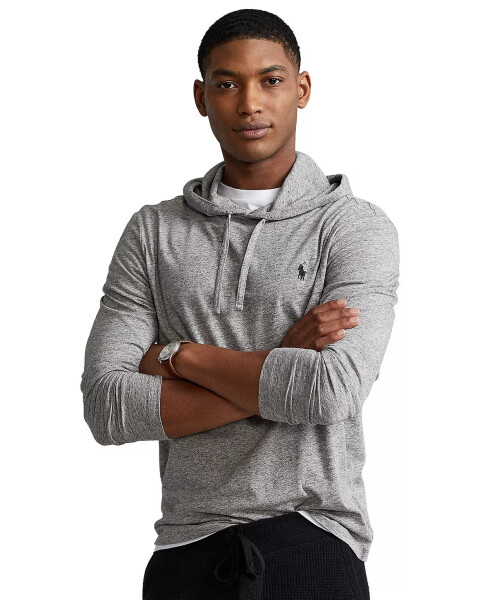 Men's Jersey Hooded T-Shirt Grey - 1