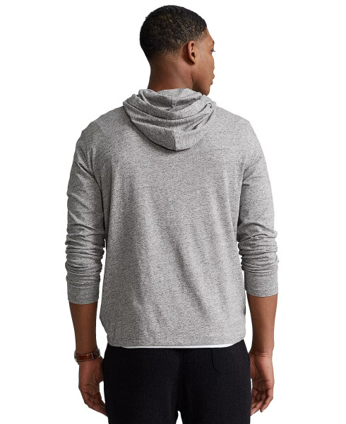 Men's Jersey Hooded T-Shirt Grey - 2