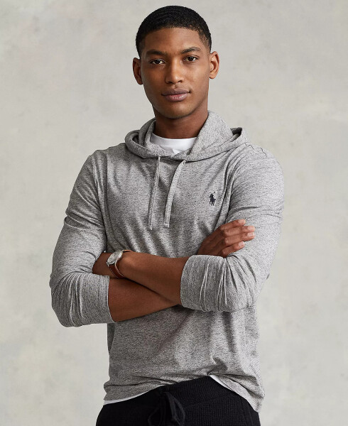 Men's Jersey Hooded T-Shirt Grey - 3