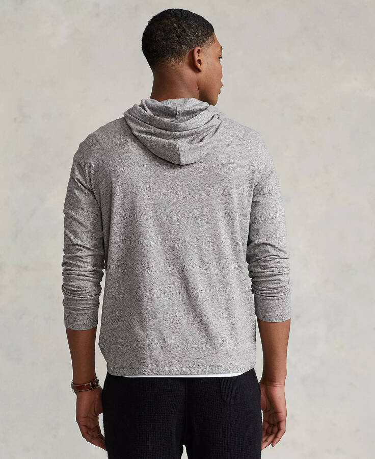 Men's Jersey Hooded T-Shirt Grey - 4