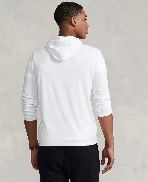 Men's Jersey Hooded T-Shirt White - 4