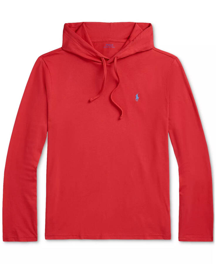 Men's Jersey Hooded T-ShirtRed - 5