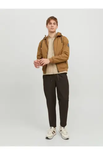 Men's Jjebasic Water-Resistant Softshell Jacket 12236300-Otter - 7