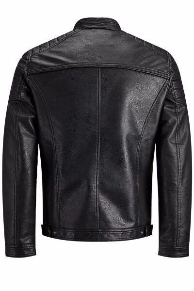Men's Jjerocky Leather Jacket 12147218 - 8