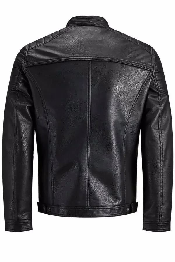 Men's Jjerocky Leather Jacket 12147218 - 8