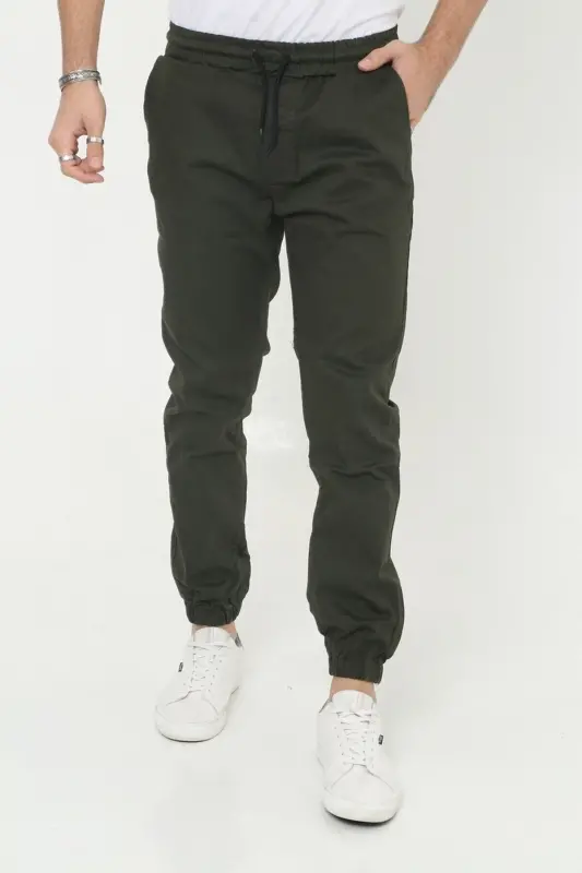Men's Jogger Pants with Elastic Waistband - COMSTAR