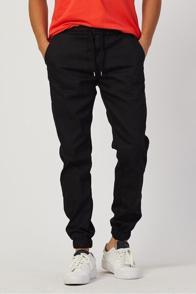 Men's Jogger Pants with Elastic Waistband - 2