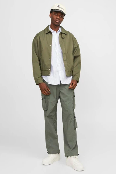 Men's Karl Leo Tech Cargo Pants - JACK & JONES