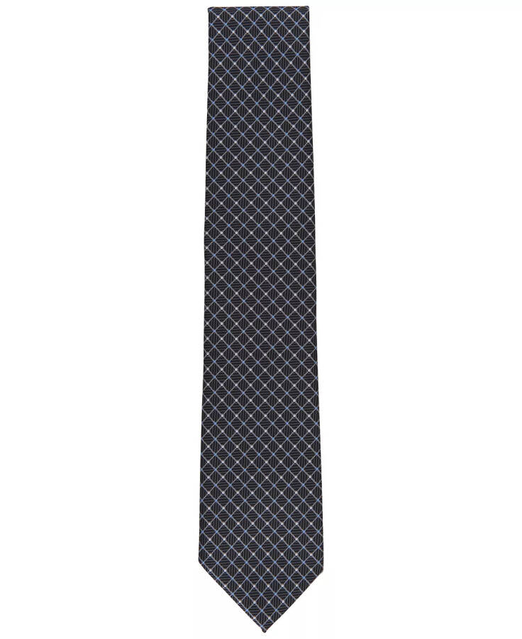 Men's Kaur Classic Geometric Neat Tie, Created for Modazone Black - 2