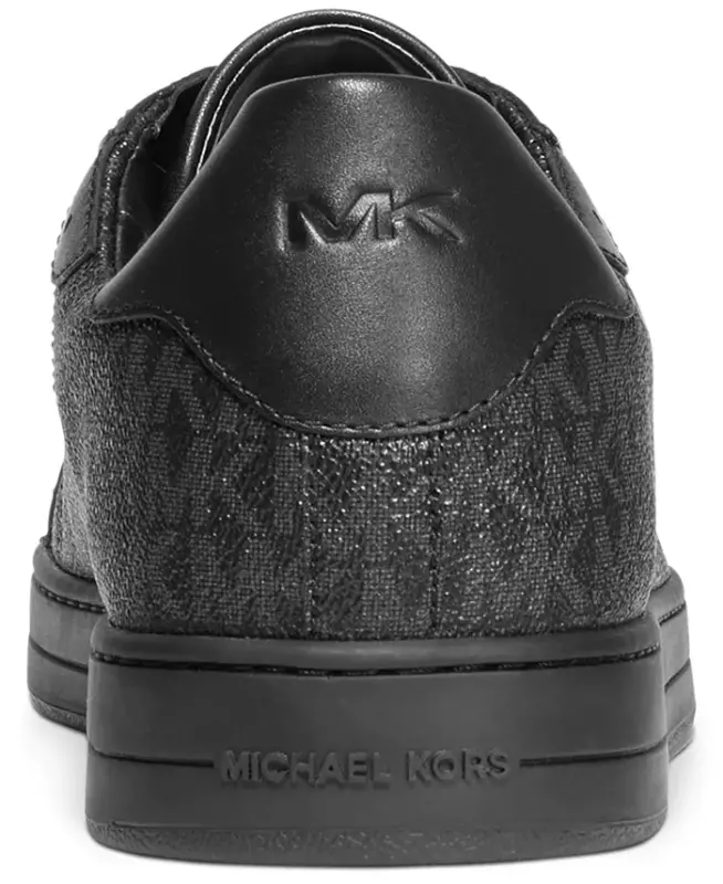 Men's Keating Mini Logo Fashion Sneakers-Black - 4