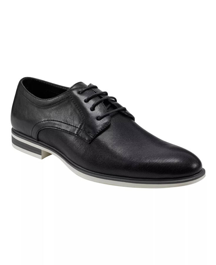 Men's Kendis Casual Lace-Up Dress Shoes Black - 1