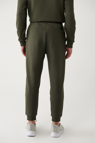 Men's Khaki Jogger Sweatpants - 11