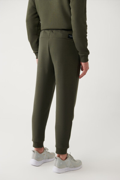 Men's Khaki Jogger Sweatpants - 12