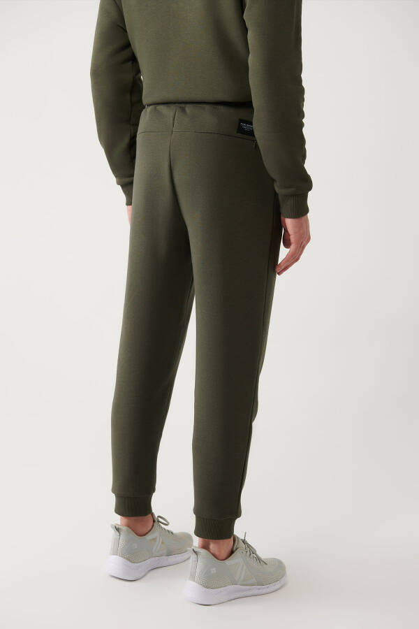 Men's Khaki Jogger Sweatpants - 5