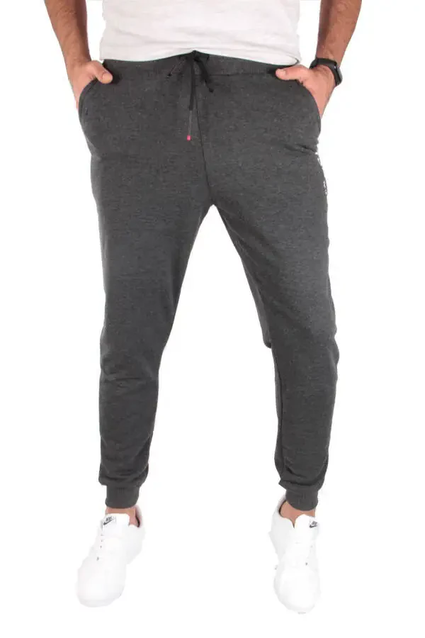 Men's Khaki Sweatpants - 2