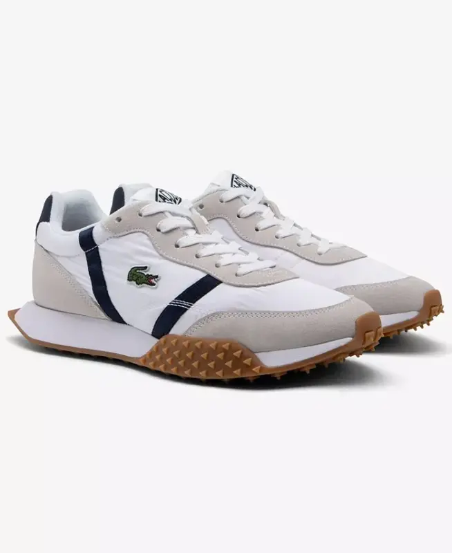 Men's L-Spin Evo 125 Sneaker - 042 WHT/NV - LACOSTE