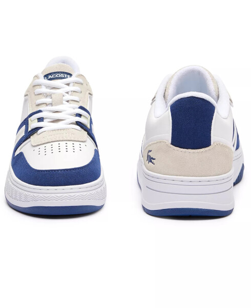 Men's L001 Lace-Up Sneakers White/Navy - 4