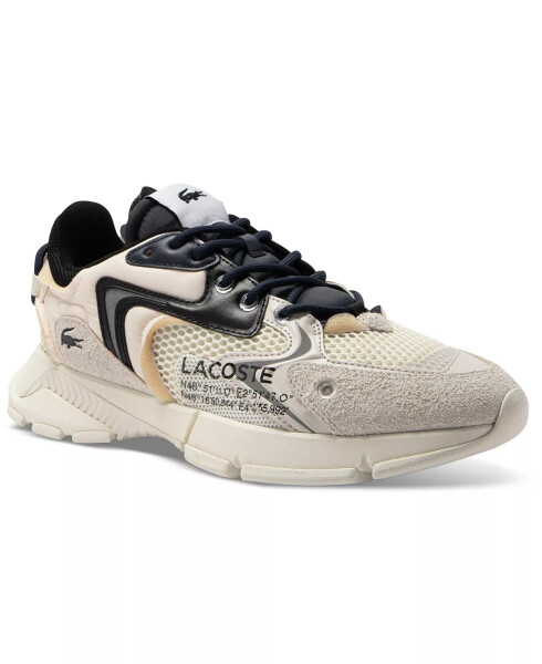 Men's L003 Neo Lace-Up Sneakers Off White/Black - 1