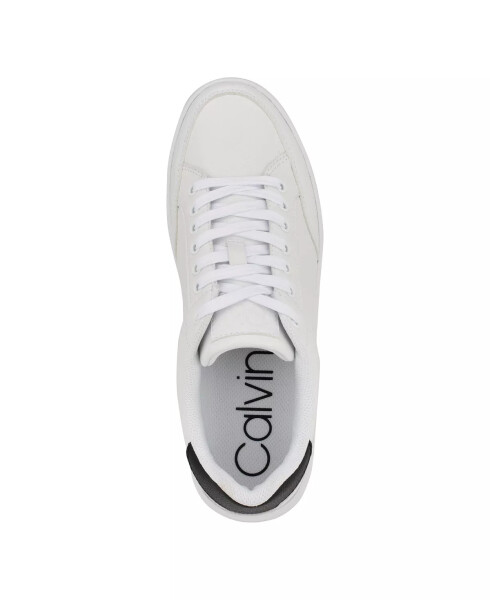 Men's Lalit Casual Lace-Up Sneakers White - 4