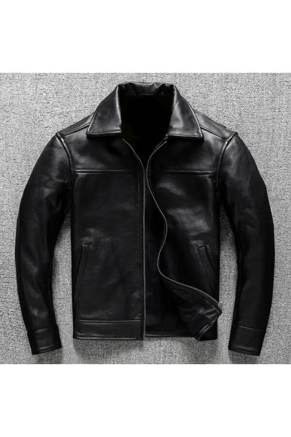 Men's Lambro Genuine Leather Jacket - 1