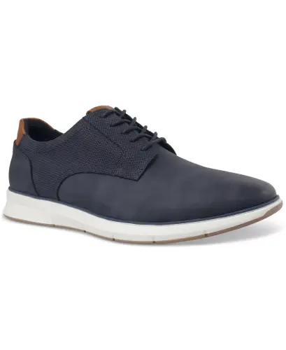 Men's Landan Lace-Up Sneakers, Created for Modazone-Navy - 1
