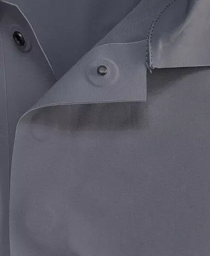 Men's Laser Cut Short Sleeve Performance Polo Shirt, Exclusively at Modazone - Ebony - 3