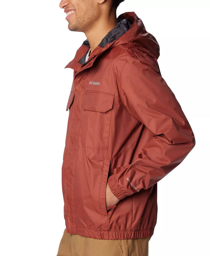 Men's Lava Canyon Omni-Tech™ Full-Zip Hooded Rain Jacket Spice - 3