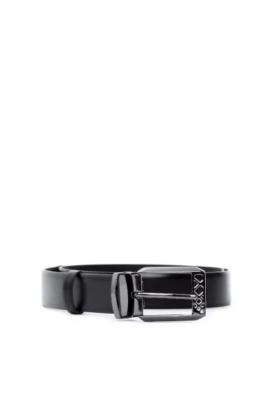 Men's Leather Belt Belt 562 Klsk Men's Belt-BLACK - KEMAL TANCA