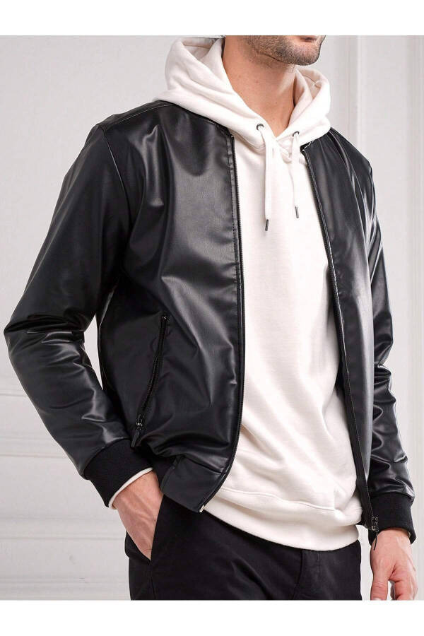 Men's Leather Jacket - 1