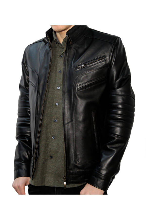 Men's Leather Jacket - 1