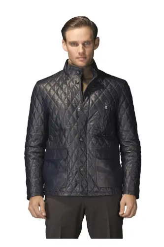 Men's Leather Jacket - PIERRE CARDIN (1)