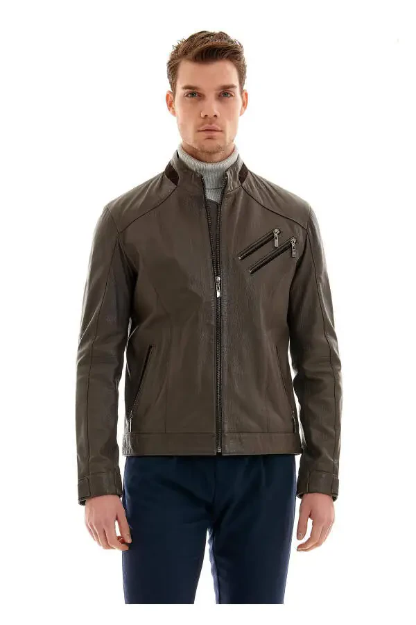 Men's Leather Jacket - 6