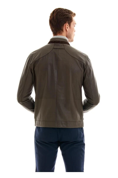 Men's Leather Jacket - 5