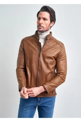 Men's Leather Jacket - 1