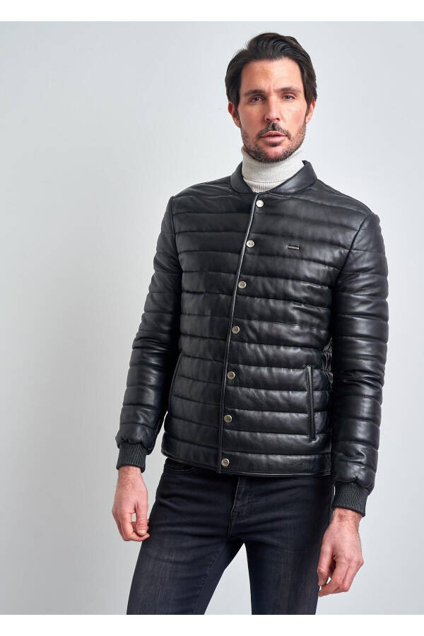 Men's Leather Jacket - 1