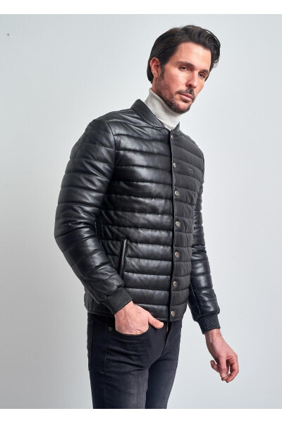 Men's Leather Jacket - 4